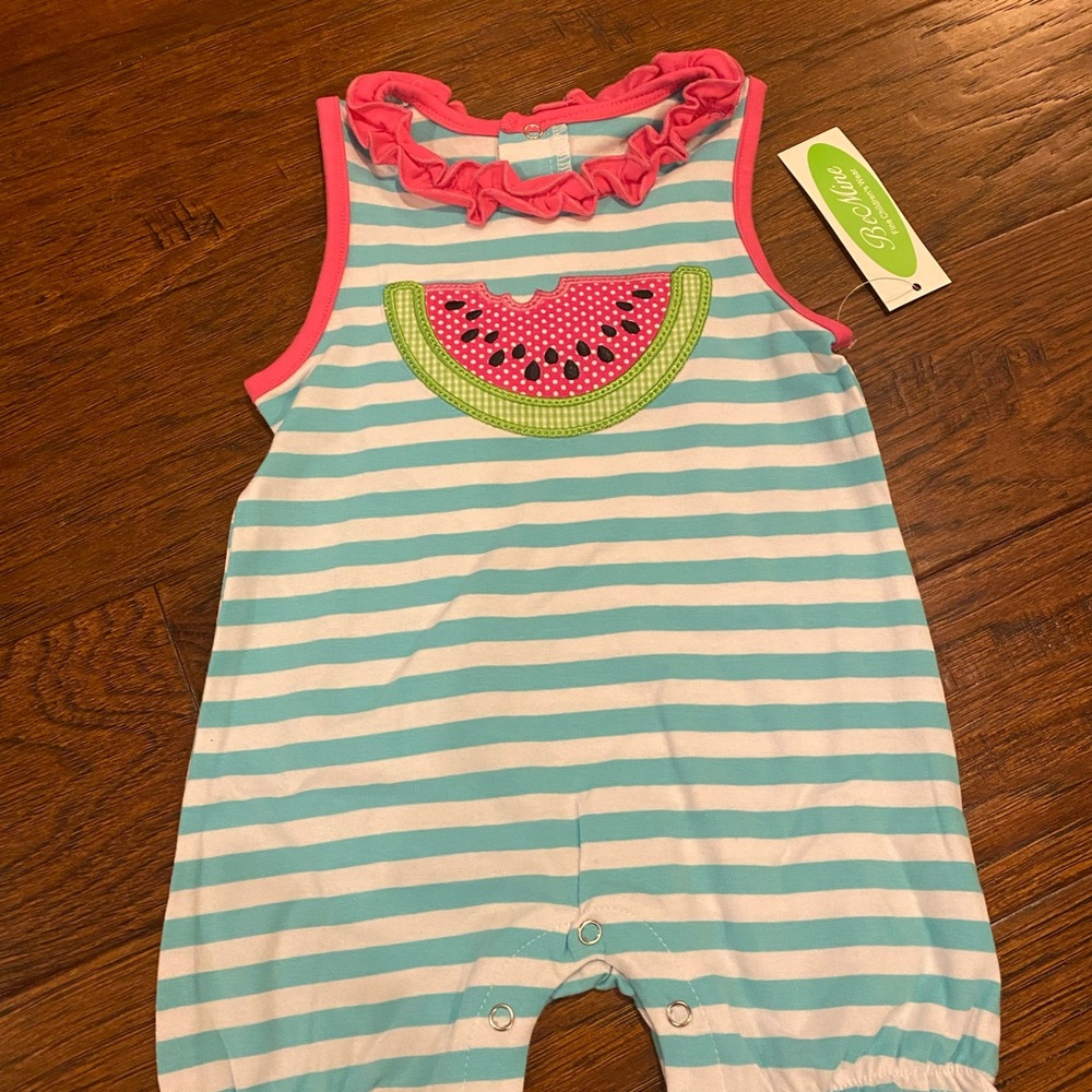 Be Mine Watermelon Romper